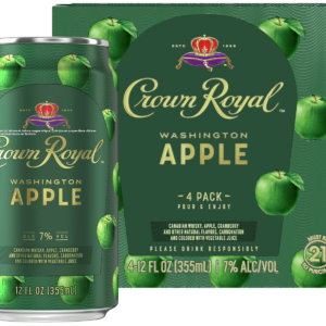 Crown Royal Cocktail Washington Apple – 4 Pack 355ML