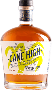 Cooperstown Distillery Cane High Spiced Rum – 750ML