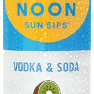 High Noon Kiwi Vodka & Soda – 12 Oz. 4 pack
