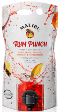 Malibu Ready-to-Drink Rum Punch – 1.75L