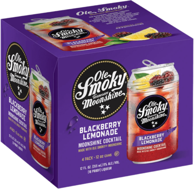 Ole Smoky Blackberry Lemonade – 355ML 4 Pack