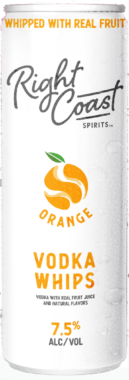 Right Coast Orange Vodka Whip – 355ML 4 Pack