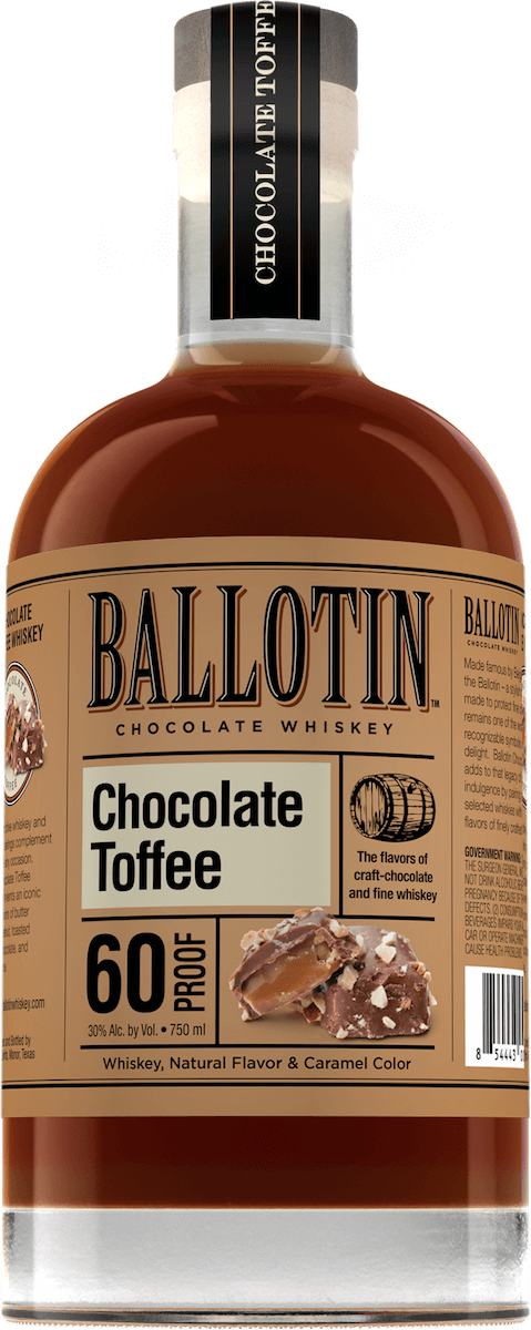 Ballotin Chocolate Toffee – 750ML