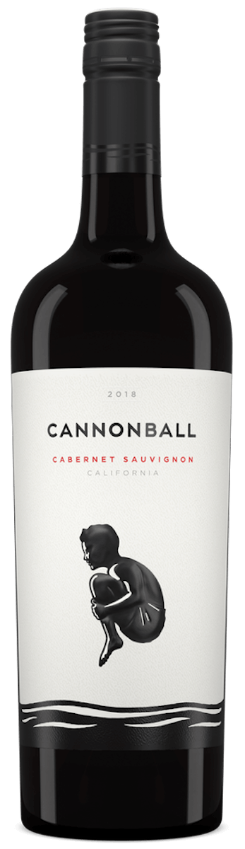 Bottle of Cannonball Cabernet Sauvignon.