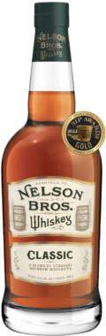 Bottle of Nelson's Brother bourbon whiskey.