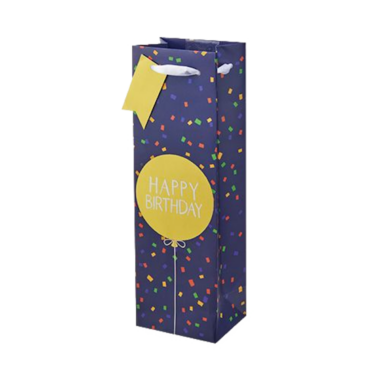 Birthday Confetti Gift Bag – Single Bottle