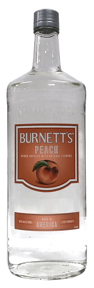Burnett’s Peach Vodka – 750ML