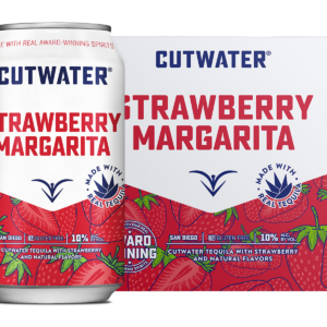 Cutwater Spirits Strawberry Margarita 4 Pack – 355ML