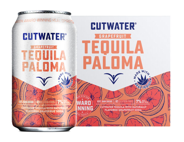 Cutwater Spirits Tequila Paloma 4-Pack – 355ML
