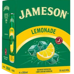 Jameson Lemonade Cocktail 4 Pack – 355ML