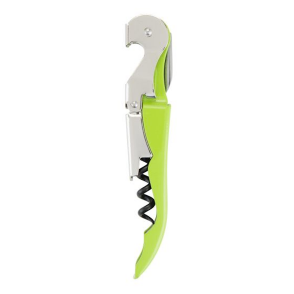 Lime Green Double-Hinged Waiter’s Corkscrew
