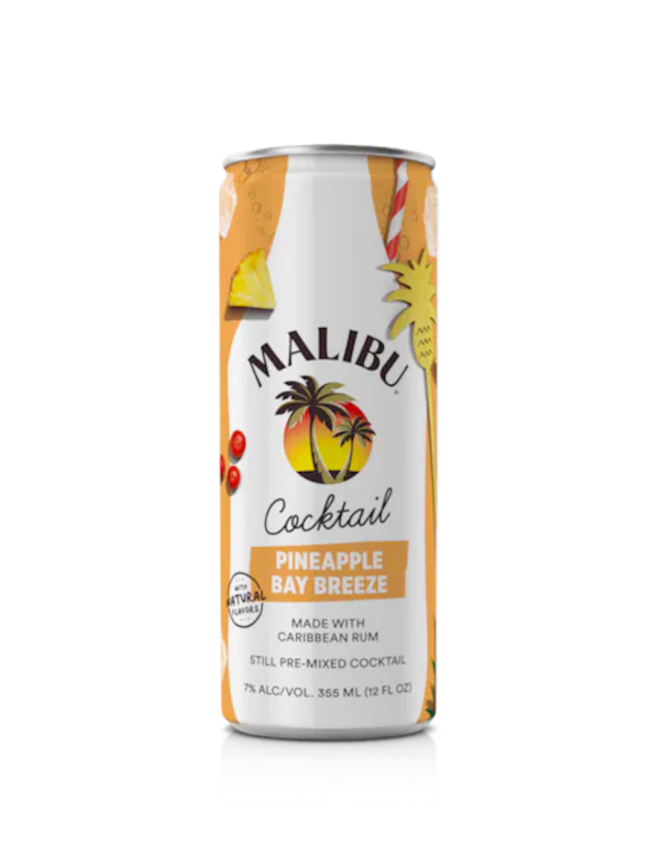Malibu Pineapple Bay Breeze 4 Pack – 355ML