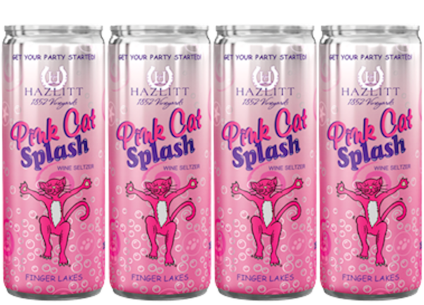 Hazlitt Pink Cat Splash 4 Pack – 250ML