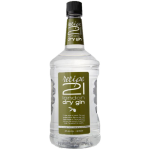 Recipe 21 London Dry Gin – 1.75L