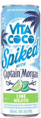 Vita Coco Captain Morgan Lime Mojito 4-Pack – 355ML