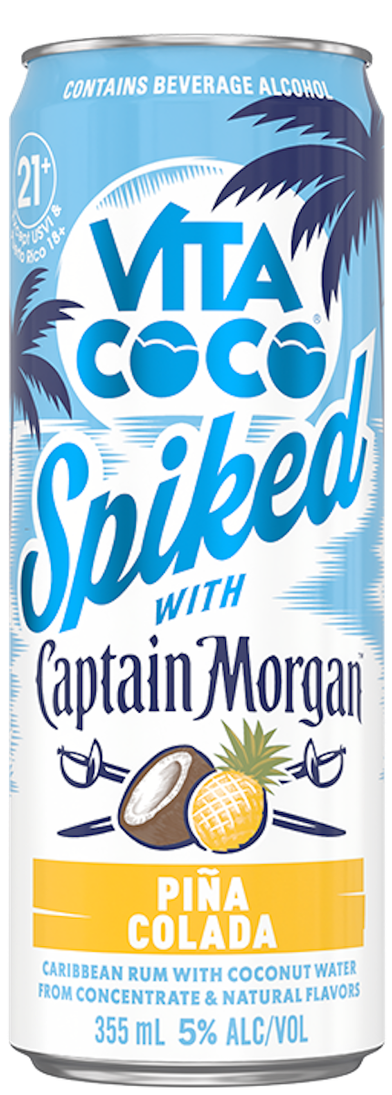 Vita Coco Captain Morgan Piña Colada 4-Pack – 355ML