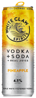 White Claw Pineapple Vodka Soda 4-Pack – 355ML