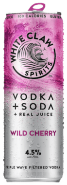 White Claw Wild Cherry Vodka Soda 4-Pack – 355ML