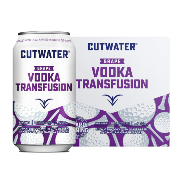 Cutwater Spirits Vodka Transfusion 4-Pack – 355ML