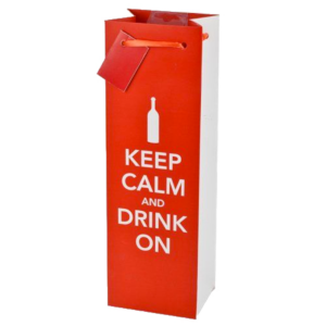 Keep Calm Gift Bag – Single Bottle