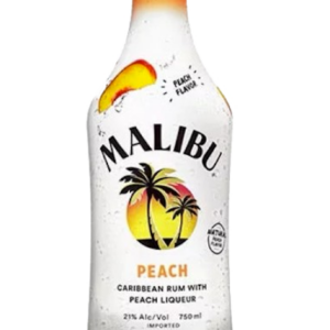 Malibu Peach Rum – 1L
