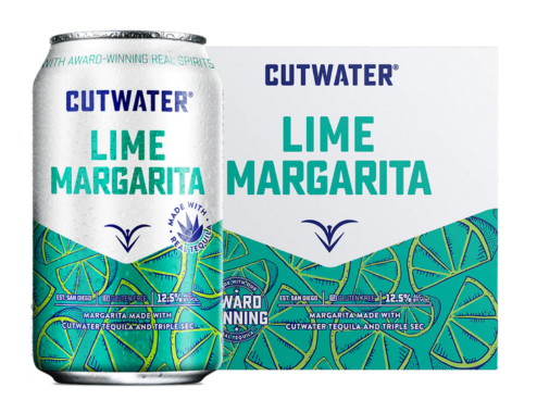 Cutwater Spirits Lime Tequila Margarita 4-Pack – 355ML