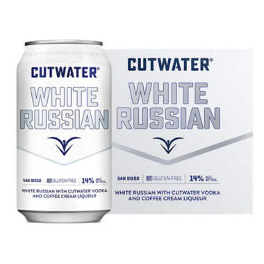 Cutwater Spirits White Russian 4-Pack – 355ML