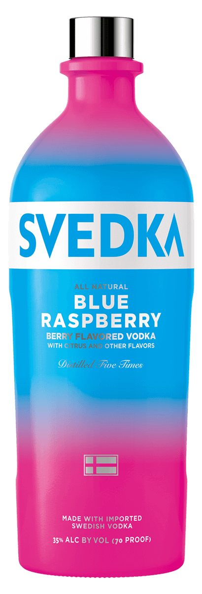 Svedka Blue Raspberry Vodka – 1L