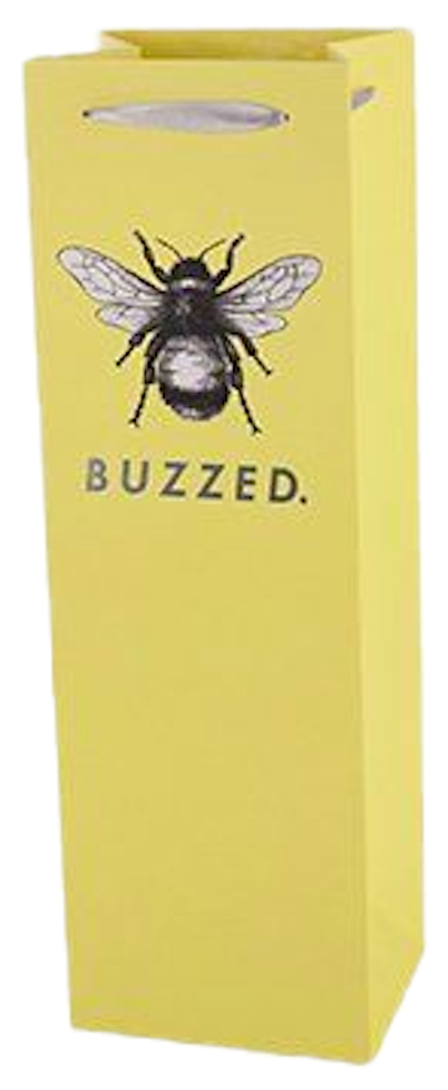 Buzzed Bee Gift Bag – Single Bottle