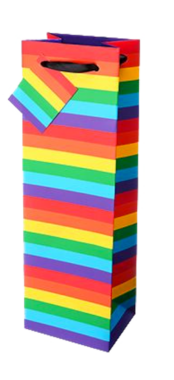 Rainbow Gift Bag – Single Bottle