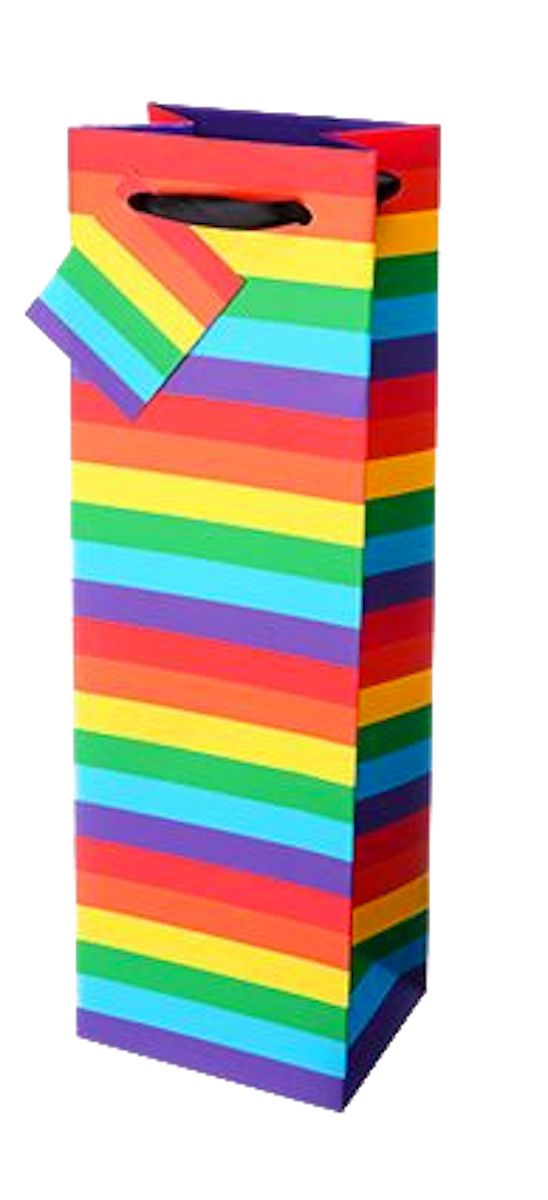 Rainbow Gift Bag – Single Bottle