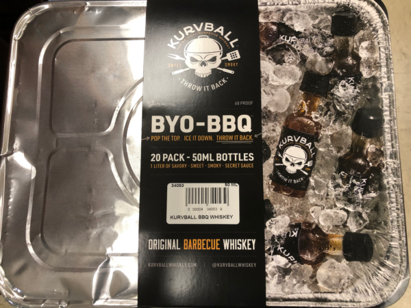 Kurvball Barbecue Whiskey Ice Tray – 50ML