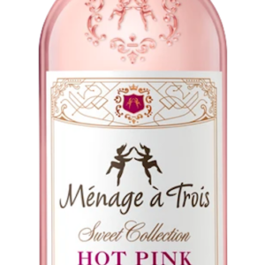 Ménage à Trois Hot Pink Sweet Rosé – 750ML