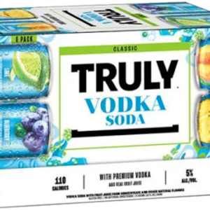 Truly Vodka Soda Classic Variety 8-Pack – 355ML