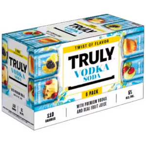 Truly Vodka Soda Twist of Flavor Variety 8-Pack – 355ML