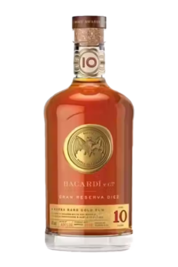 Bacardí Gran Reserva Diez Rum – 750ML