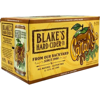 Blake’s Caramel Apple Hard Cider 6-Pack – 355ML