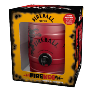 Fireball Cinnamon Whisky Firekeg – 5L