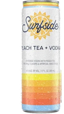 Surfside Peach Tea + Vodka 4-Pack – 355ML
