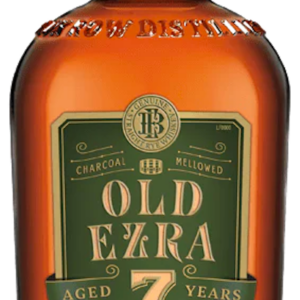 Old Ezra 7 Year Old Barrel Strength Kentucky Straight Rye Whiskey – 750ML