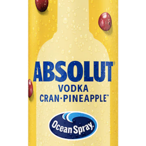 Absolut + Ocean Spray Cran-Pineapple Cocktail 4-Pack – 355ML