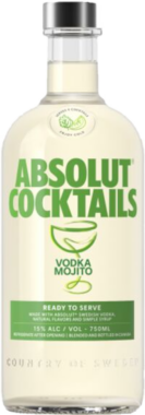 Absolut Cocktail Vodka Mojito – 750ML