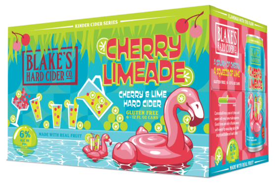 Blake’s Cherry Limeade Hard Cider 6-Pack – 355ML