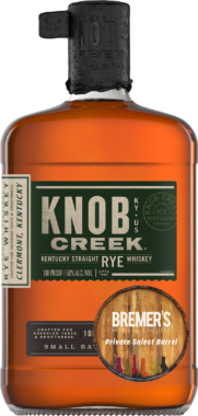 Knob Creek Bremer’s Private Selection Single Barrel Rye Whiskey – 750ML