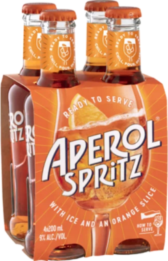 Aperol Spritz – 4-Pack 200ML