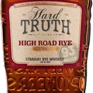 Hard Truth Distilling Co. High Road Rye Whiskey – 750ML
