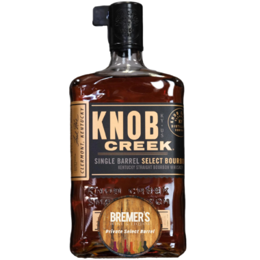 Knob Creek Bremer’s Private Selection Single Barrel Reserve Bourbon 2023 – 750ML