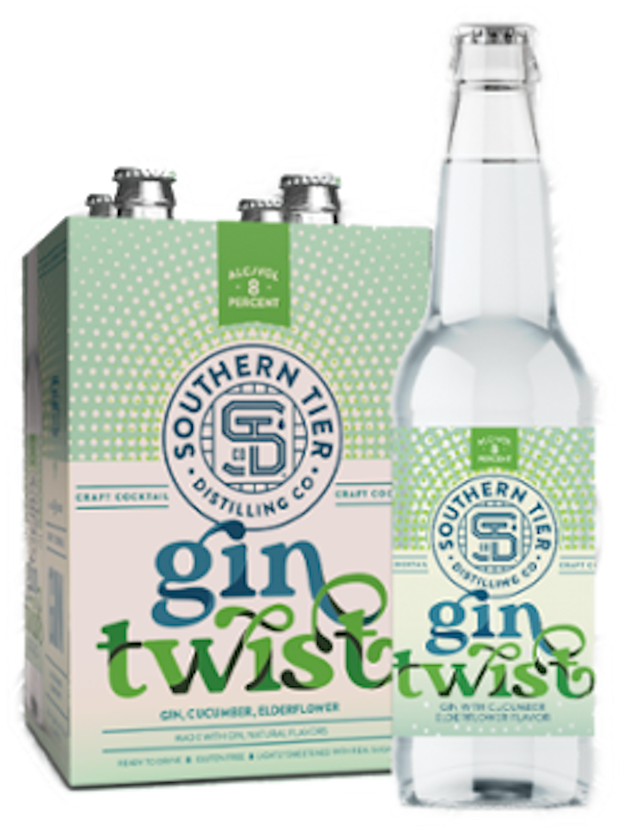 Southern Tier Distilling Gin Twist 4-Pack - 355ML | Bremers Wine and Liquor