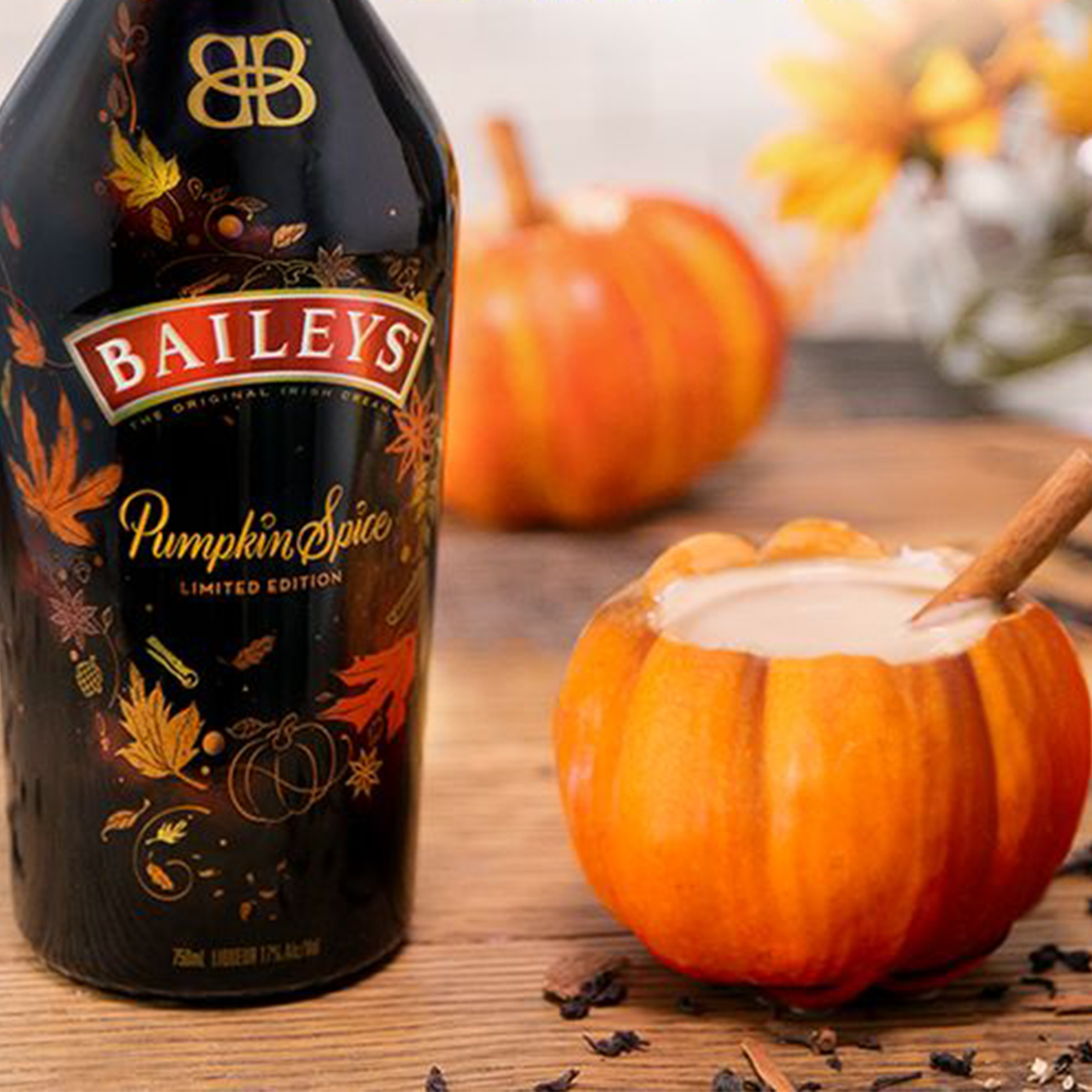 baileys pumpkin spice chai latte
