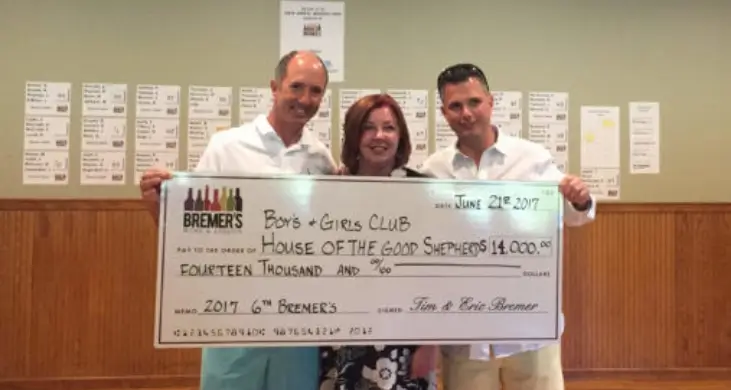 giving-back eric tim check